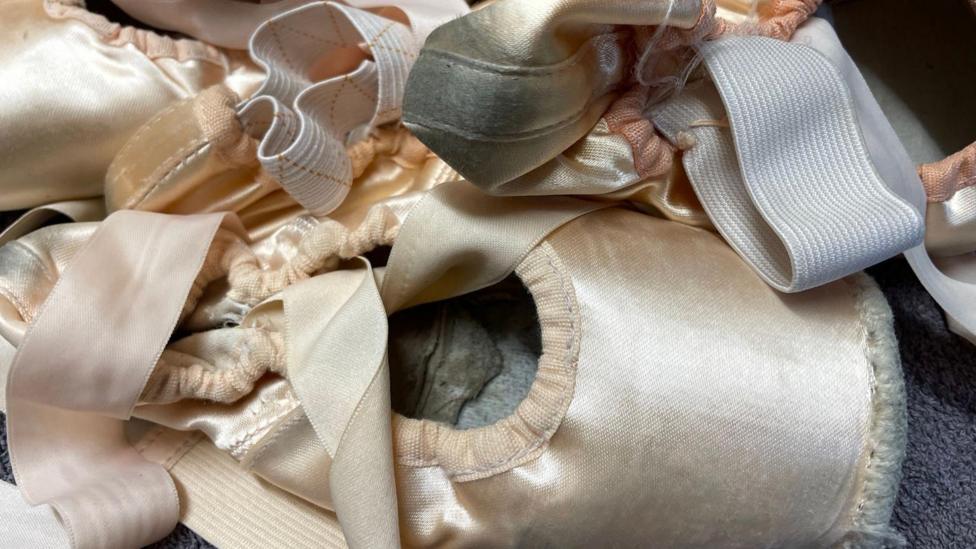 The ballet shoes get badly damaged after one day's performances